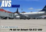 FSX Boeing 737-800 Garuda Indonesia Old Livery Textures